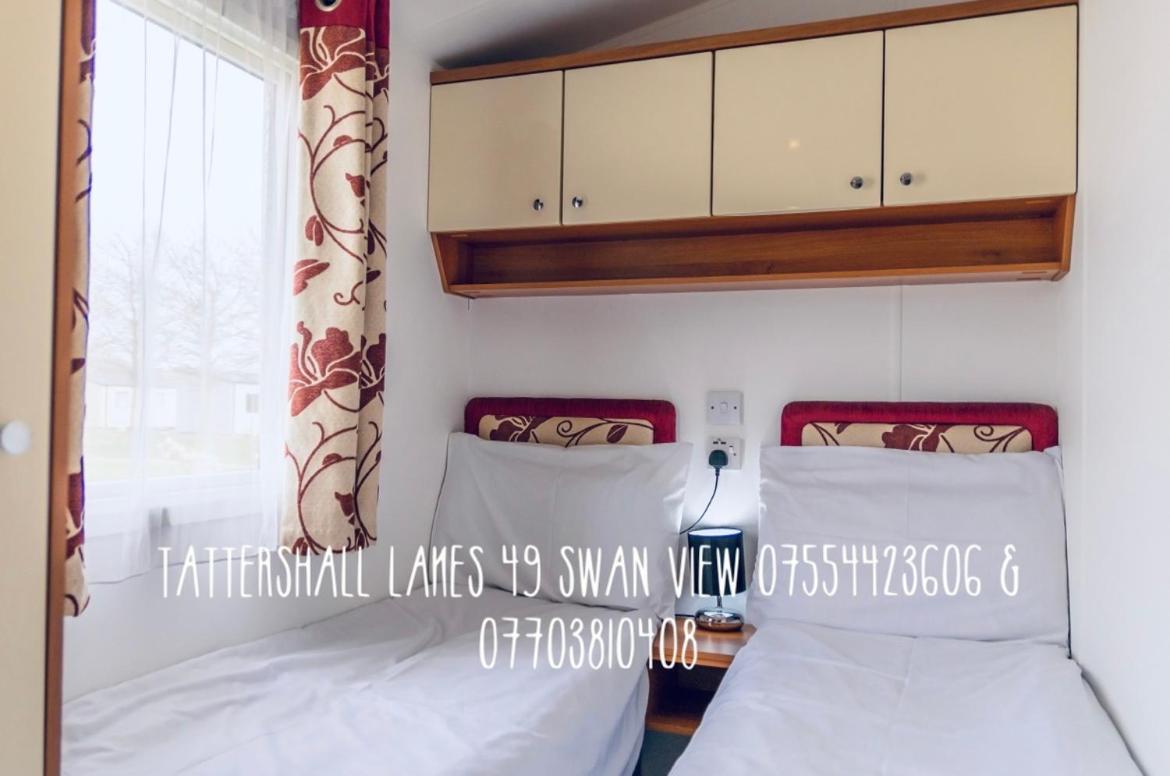 Swan View Retreats # Hottub # Egg Chair # Bbq & Bikes Included 8 Berth Tattershall Extérieur photo