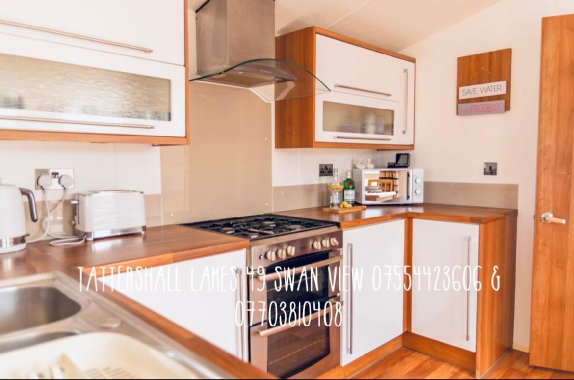 Swan View Retreats # Hottub # Egg Chair # Bbq & Bikes Included 8 Berth Tattershall Extérieur photo