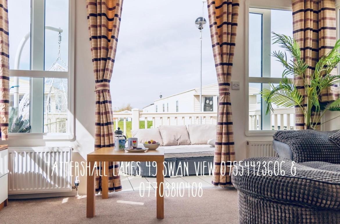 Swan View Retreats # Hottub # Egg Chair # Bbq & Bikes Included 8 Berth Tattershall Extérieur photo