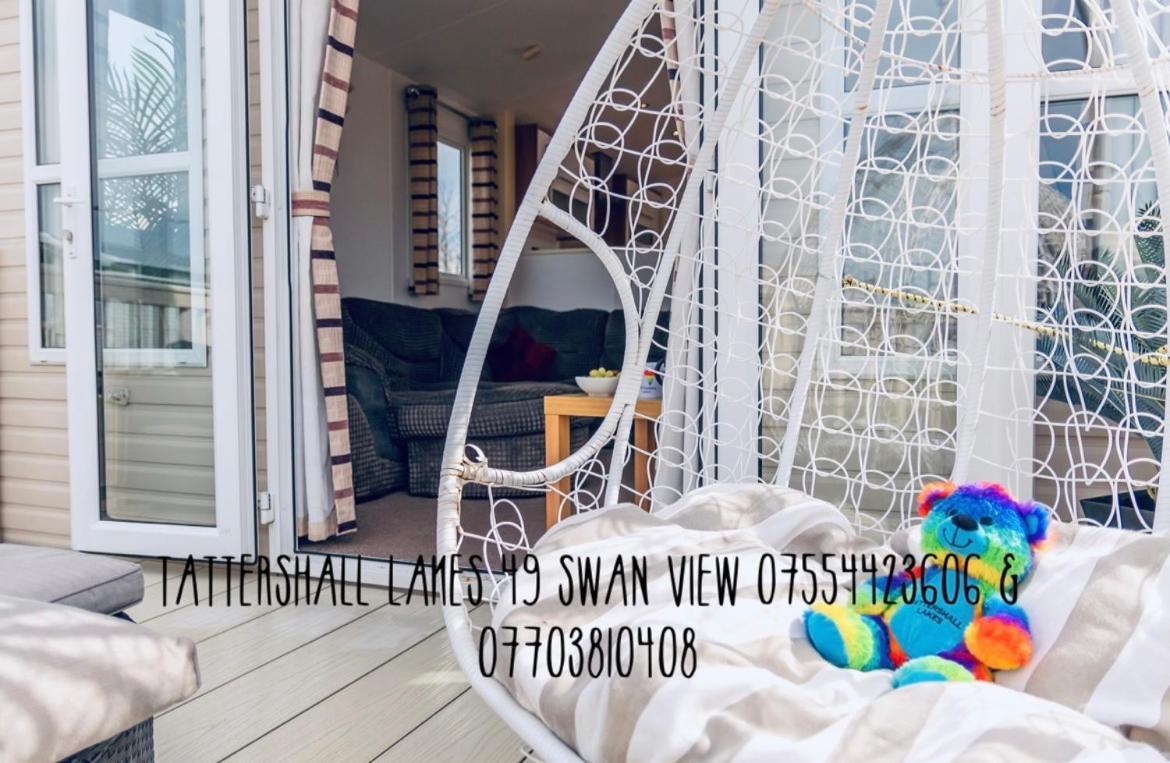 Swan View Retreats # Hottub # Egg Chair # Bbq & Bikes Included 8 Berth Tattershall Extérieur photo