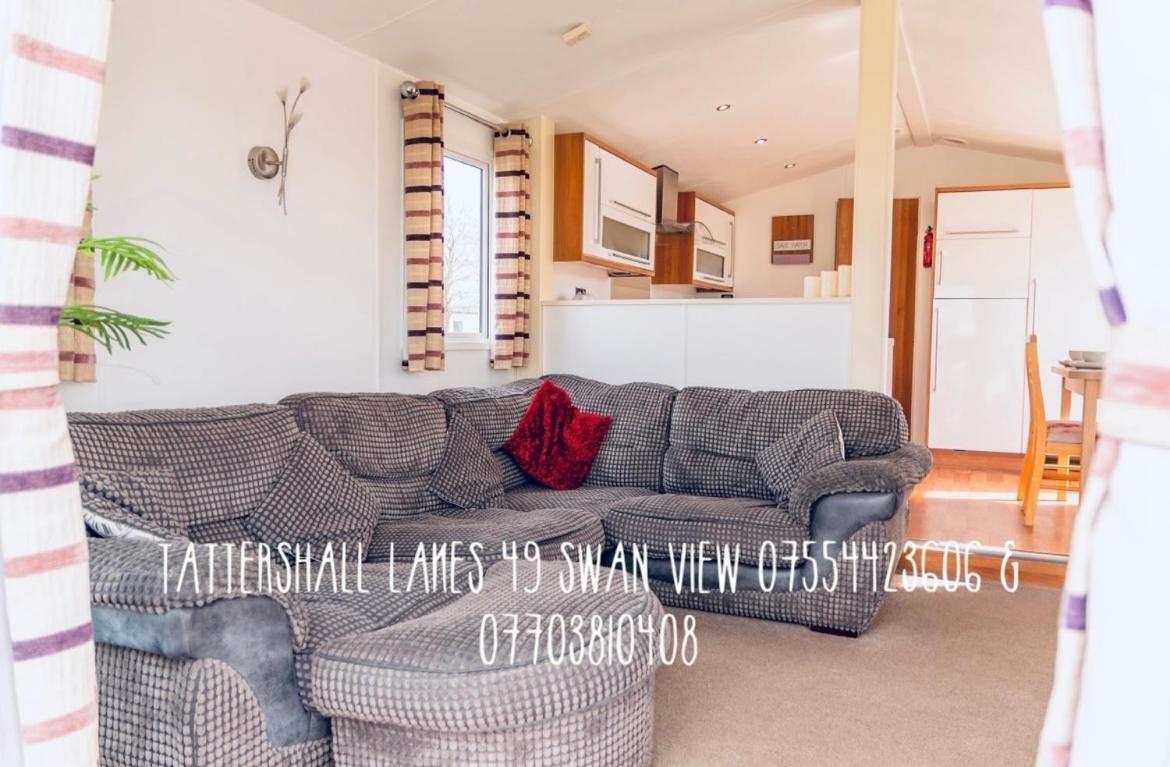 Swan View Retreats # Hottub # Egg Chair # Bbq & Bikes Included 8 Berth Tattershall Extérieur photo