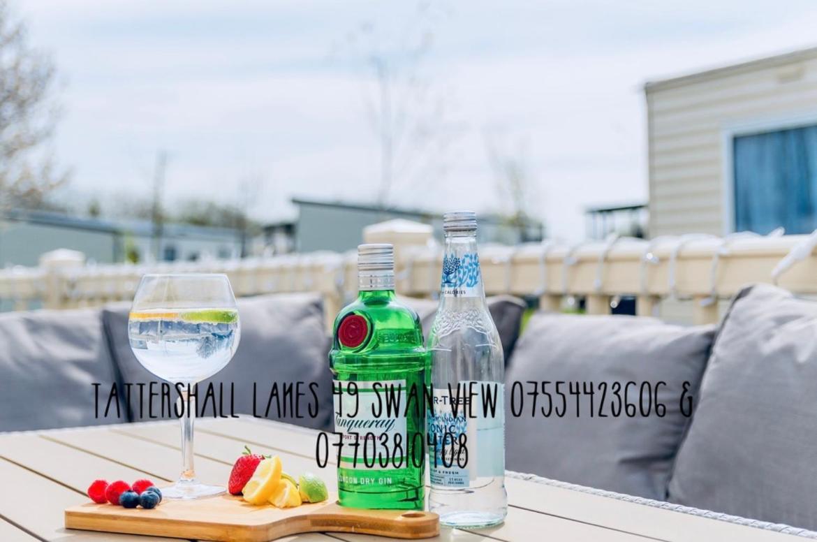 Swan View Retreats # Hottub # Egg Chair # Bbq & Bikes Included 8 Berth Tattershall Extérieur photo