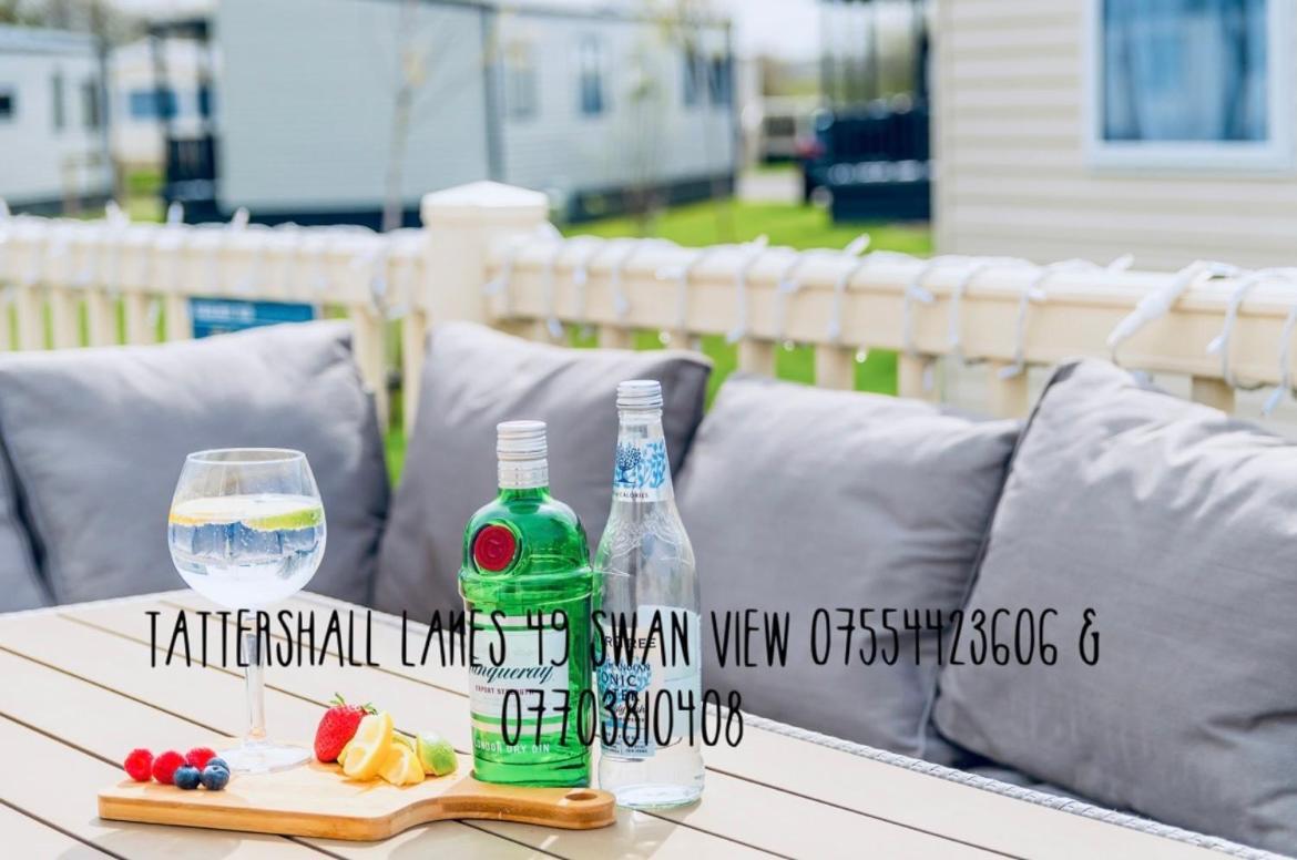 Swan View Retreats # Hottub # Egg Chair # Bbq & Bikes Included 8 Berth Tattershall Extérieur photo