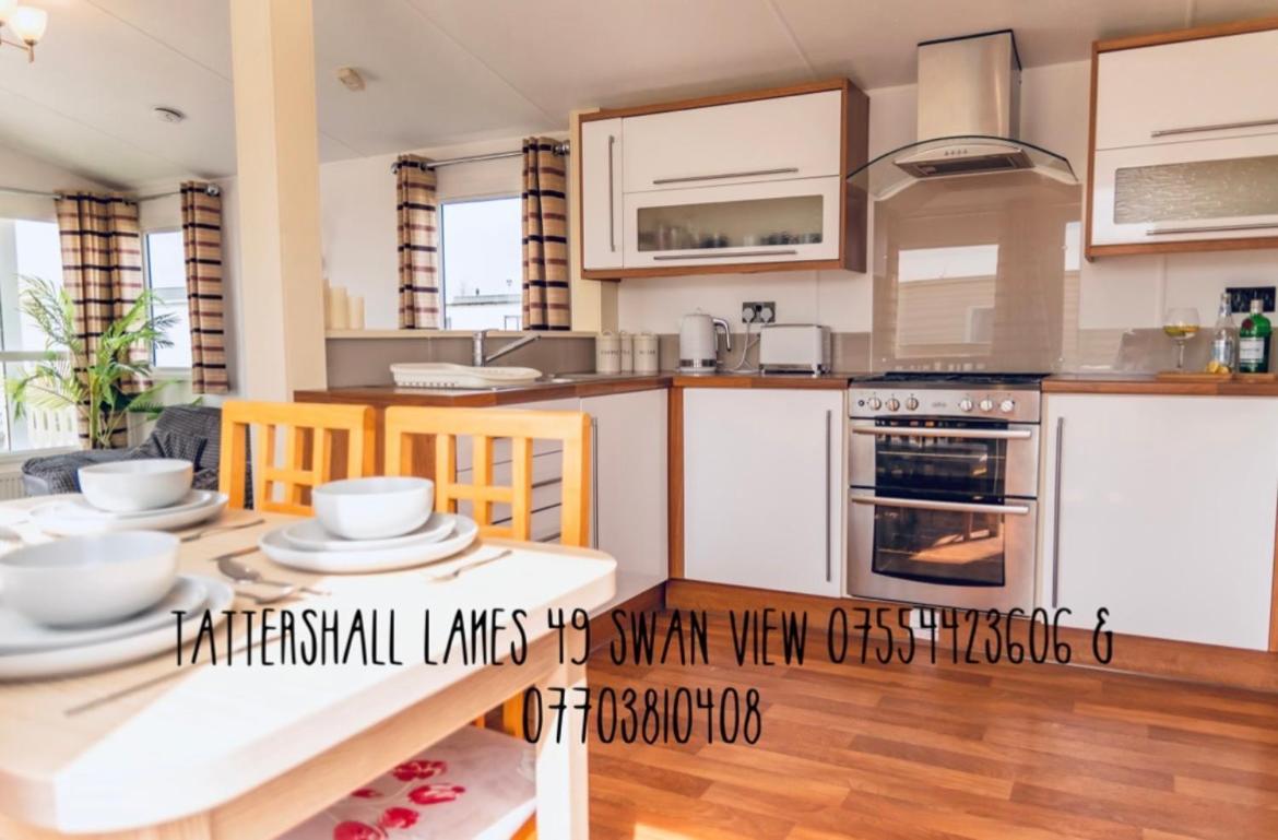 Swan View Retreats # Hottub # Egg Chair # Bbq & Bikes Included 8 Berth Tattershall Extérieur photo