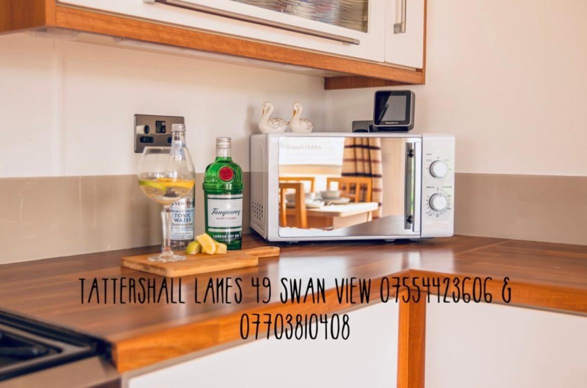 Swan View Retreats # Hottub # Egg Chair # Bbq & Bikes Included 8 Berth Tattershall Extérieur photo